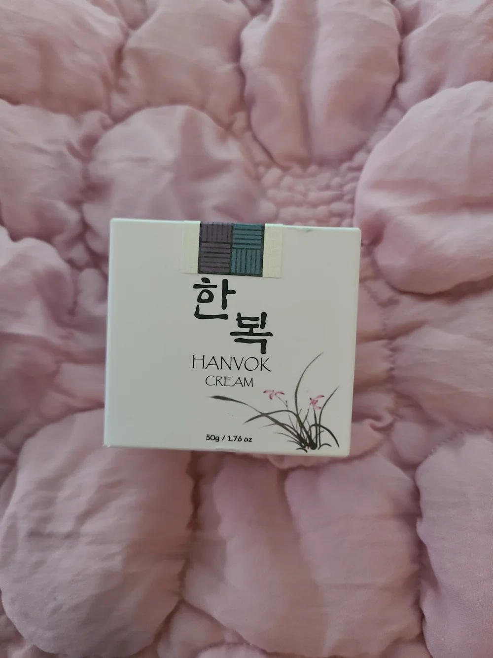 Hanvok Moisturizing Cream (Enriched) Korean Lotus flower extract with Hyaluronic